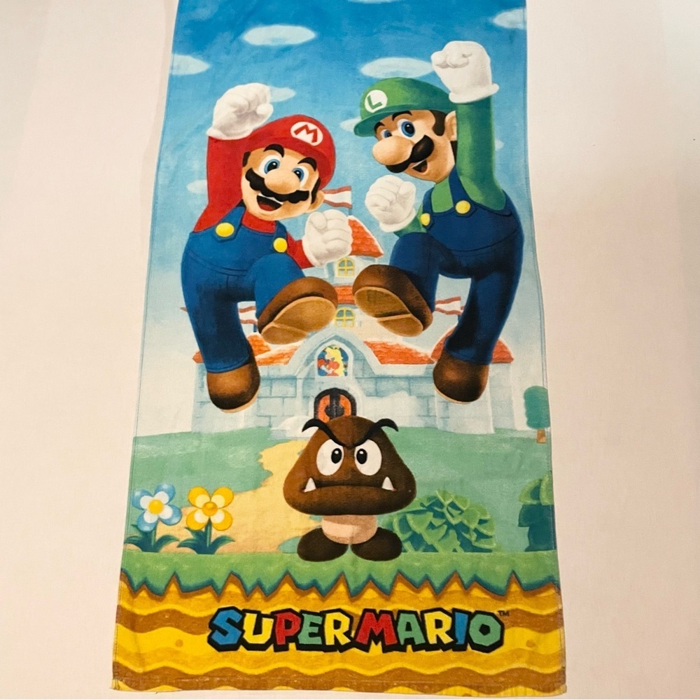 Nintendo Super Mario Towel Beach Towel